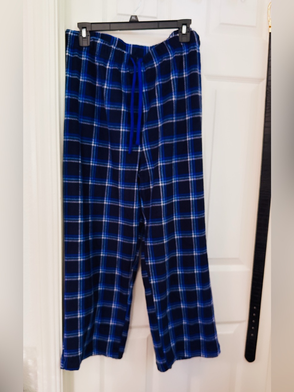 Plaid Flannel Lounge Pajama Pants - Blue